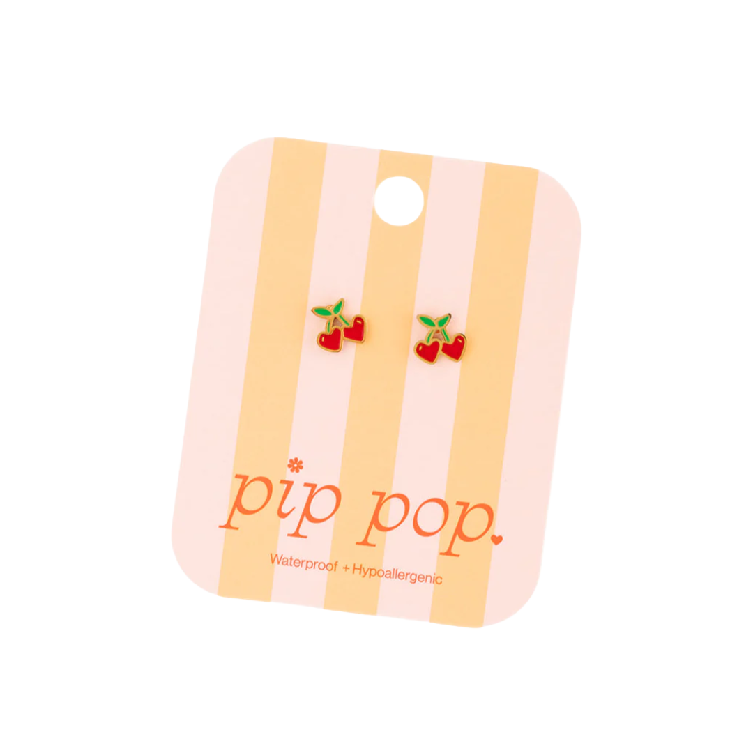 Cherry Stud Earrings
