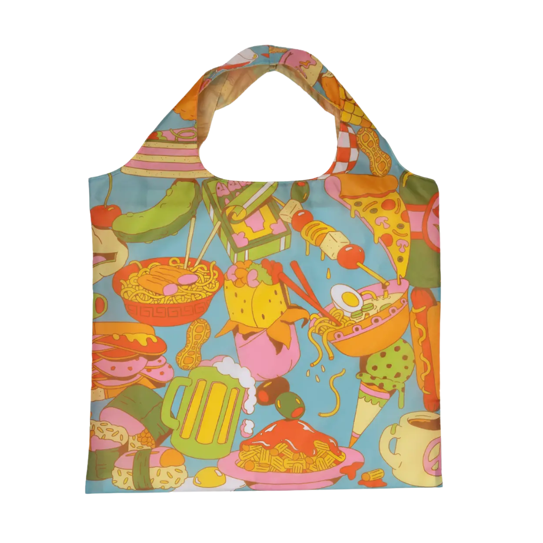 Gourmand Art Sack® By Clay Hickson - Reusable Foodie Tote