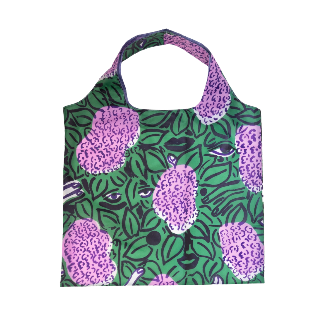 Lilacs Art Sack® By Sophy Naess - Reusable Floral Tote