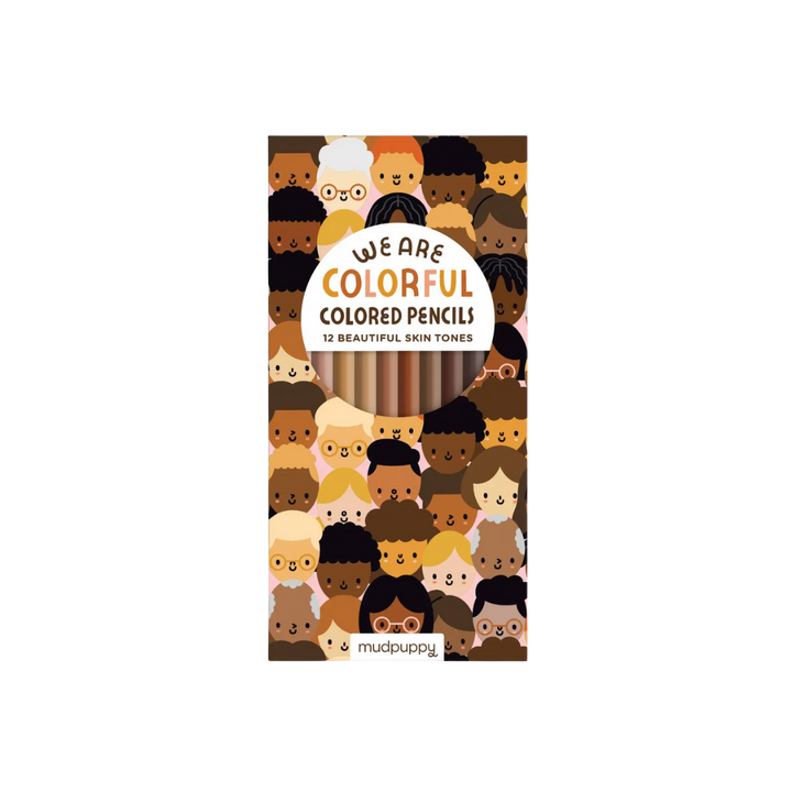 We Are Colorful Skin Tone Colored Pencils