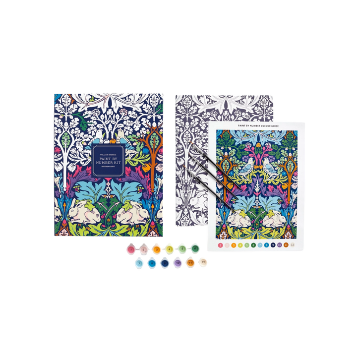 William Morris Brother Rabbit 9 X 12" Paint By Number Kit