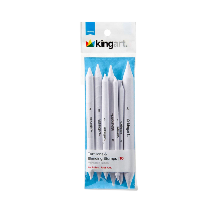 KINGART Blending Stumps & Tortillons