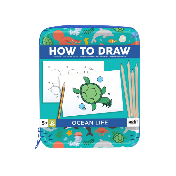 How to Draw Ocean Life Kit