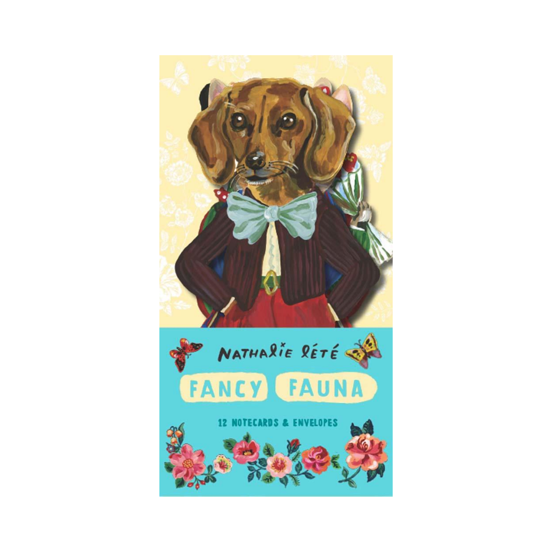 Fancy Fauna — 12 Notecards and Envelopes