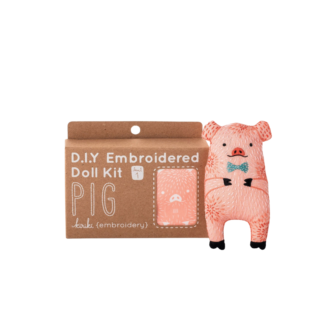 D.I.Y. Embroidered Doll Kit
