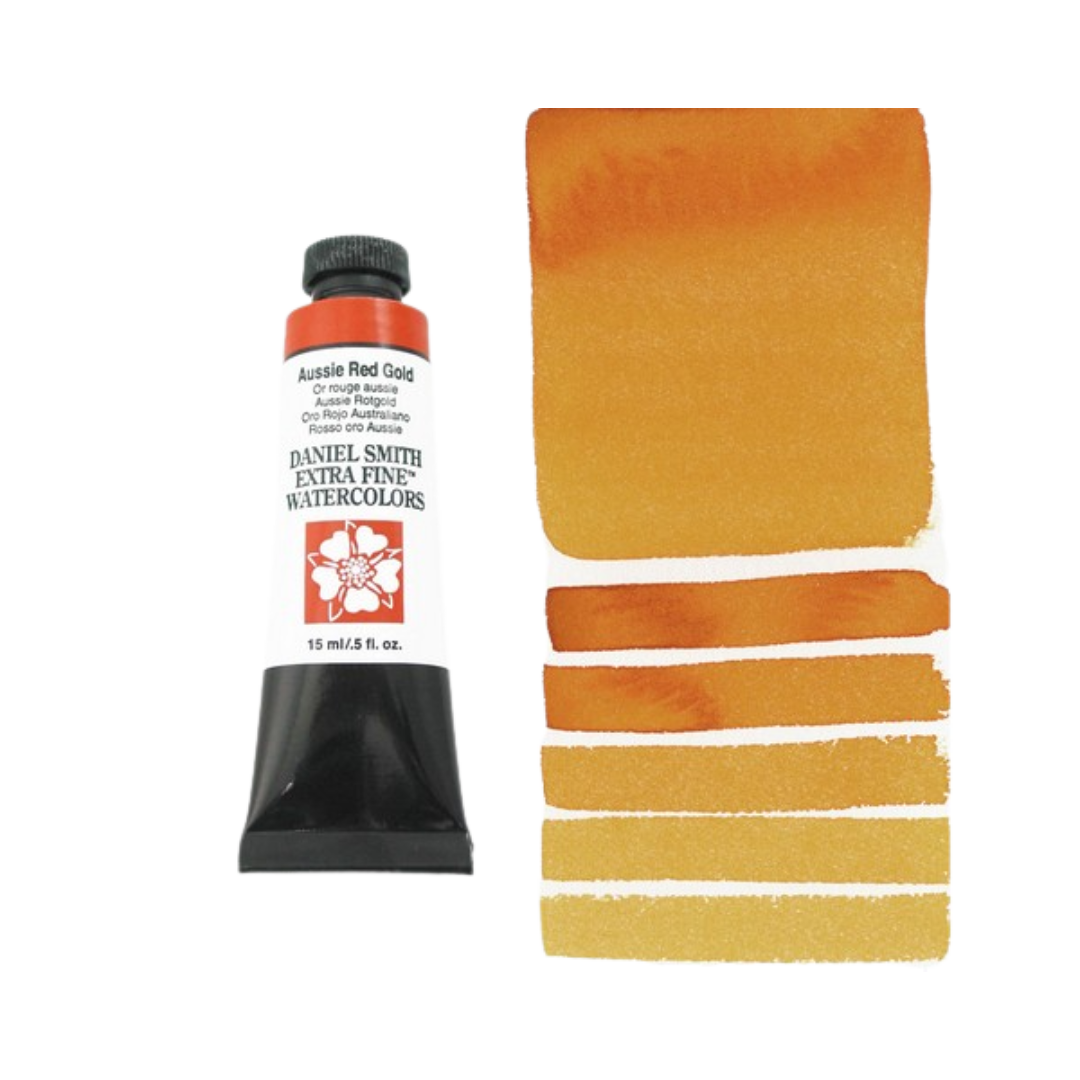 Daniel Smith Extra Fine Watercolor — Aussie Red Gold (15ml)