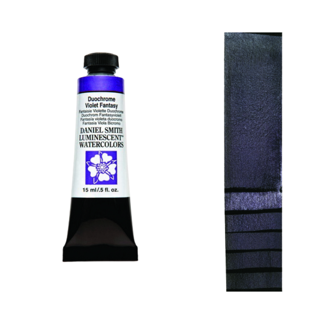 Daniel Smith Extra Fine Watercolor — Duochrome Violet Fantasy LM (15ml)