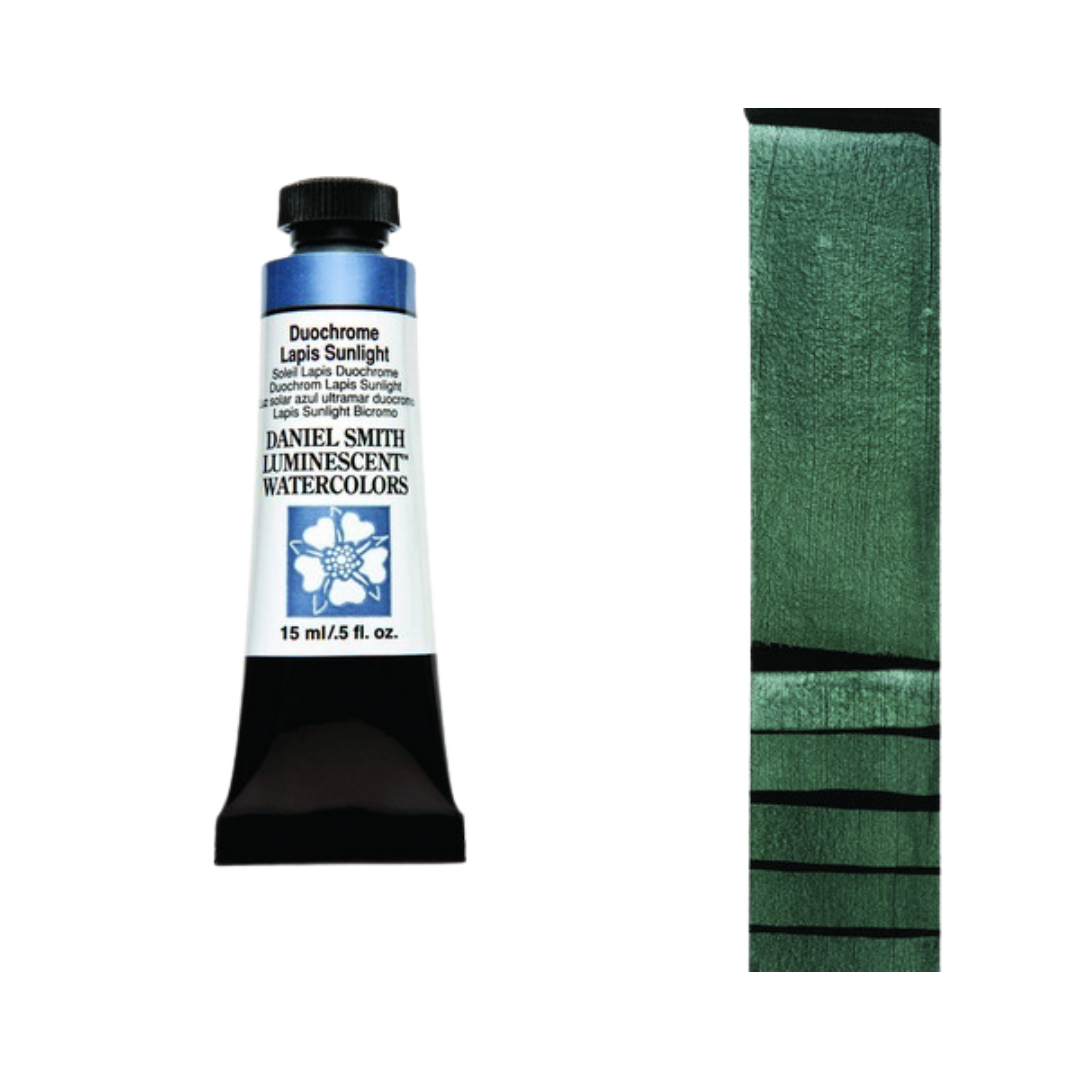 Daniel Smith Extra Fine Watercolor — Duochrome Lapis Sunlight LM (15ml)