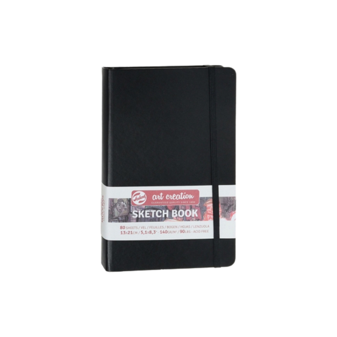 Talens Art Creation Sketchbook — Black, 3.54 × 5.51 in