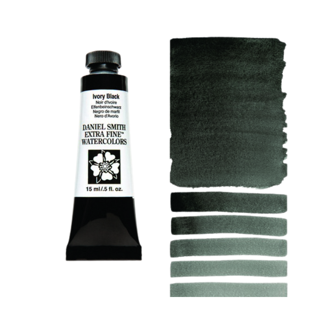 Daniel Smith Extra Fine Watercolor — Ivory Black