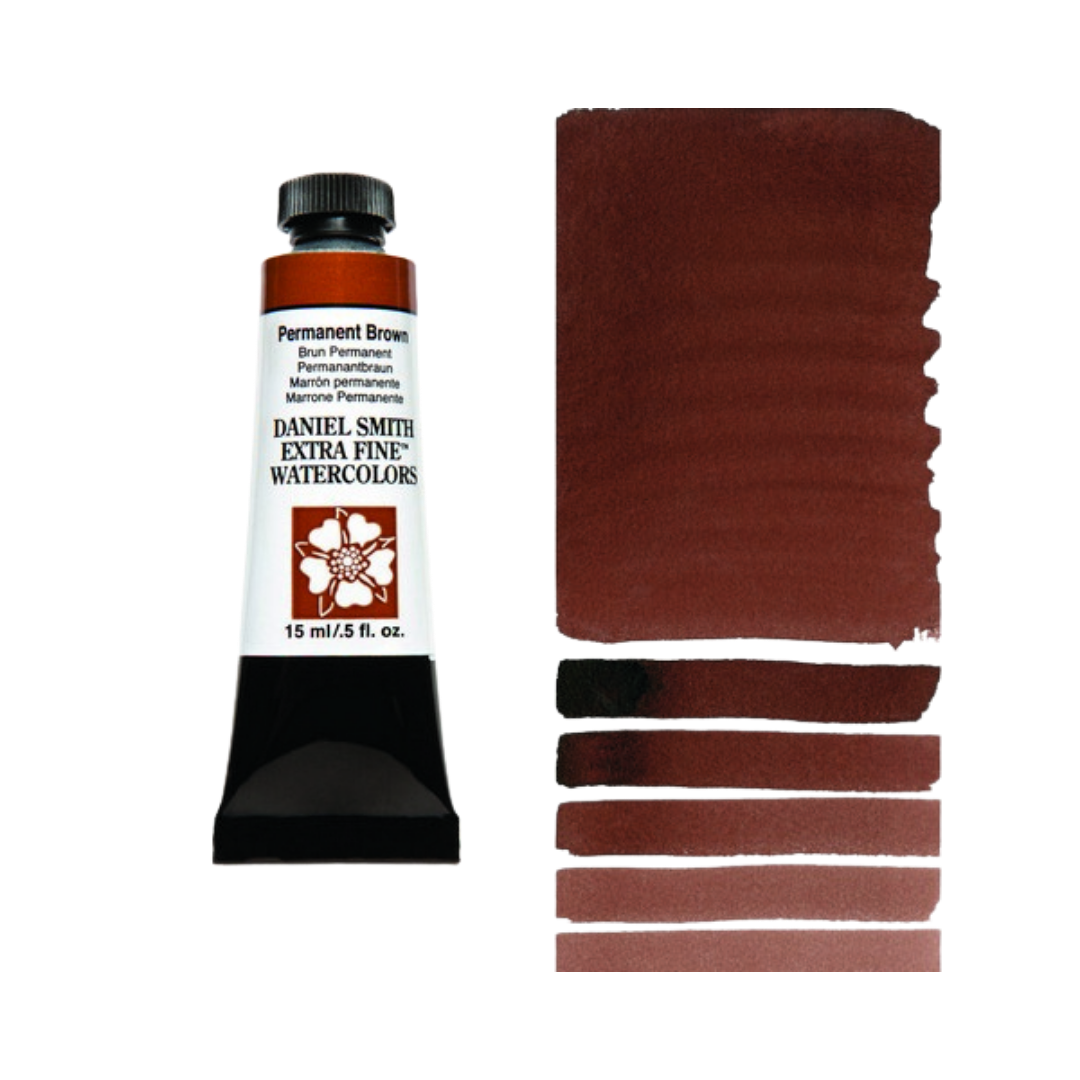 Daniel Smith Extra Fine Watercolor — Permanent Brown