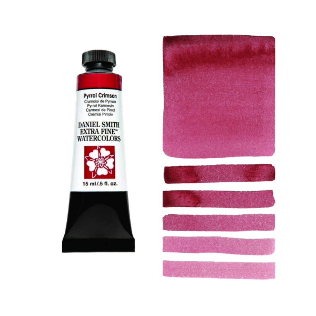 Daniel Smith Extra Fine Watercolor — Pyrrol Crimson