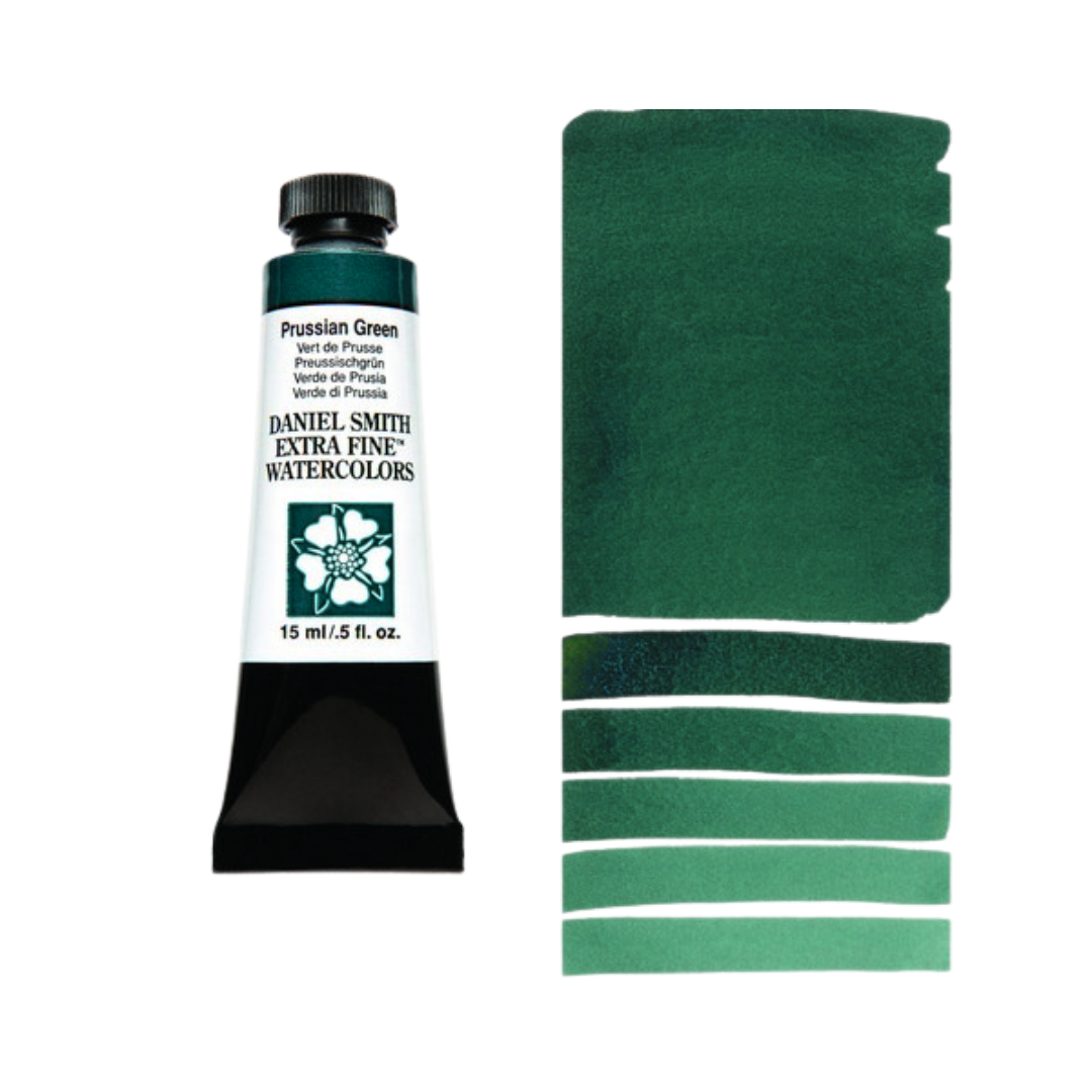 Daniel Smith Extra Fine Watercolor — Prussian Green