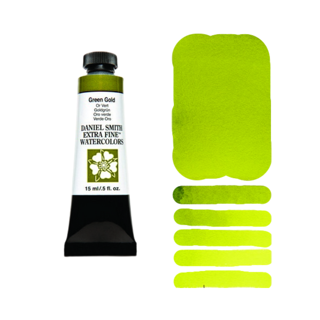 Daniel Smith Extra Fine Watercolor — Green Gold