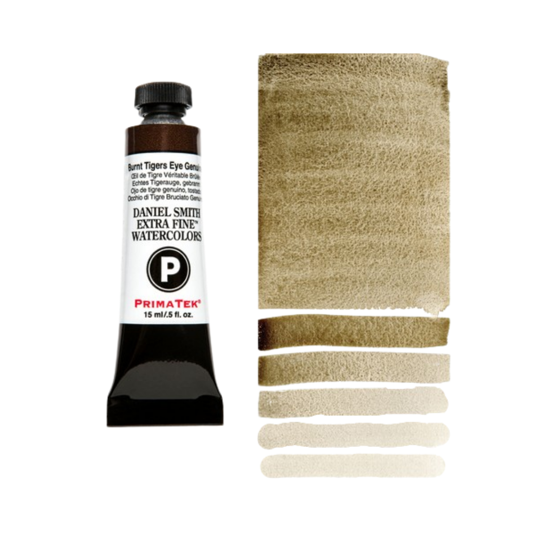 Daniel Smith Extra Fine Watercolor — Priamtek Burnt Tigers Eye Genuine PT