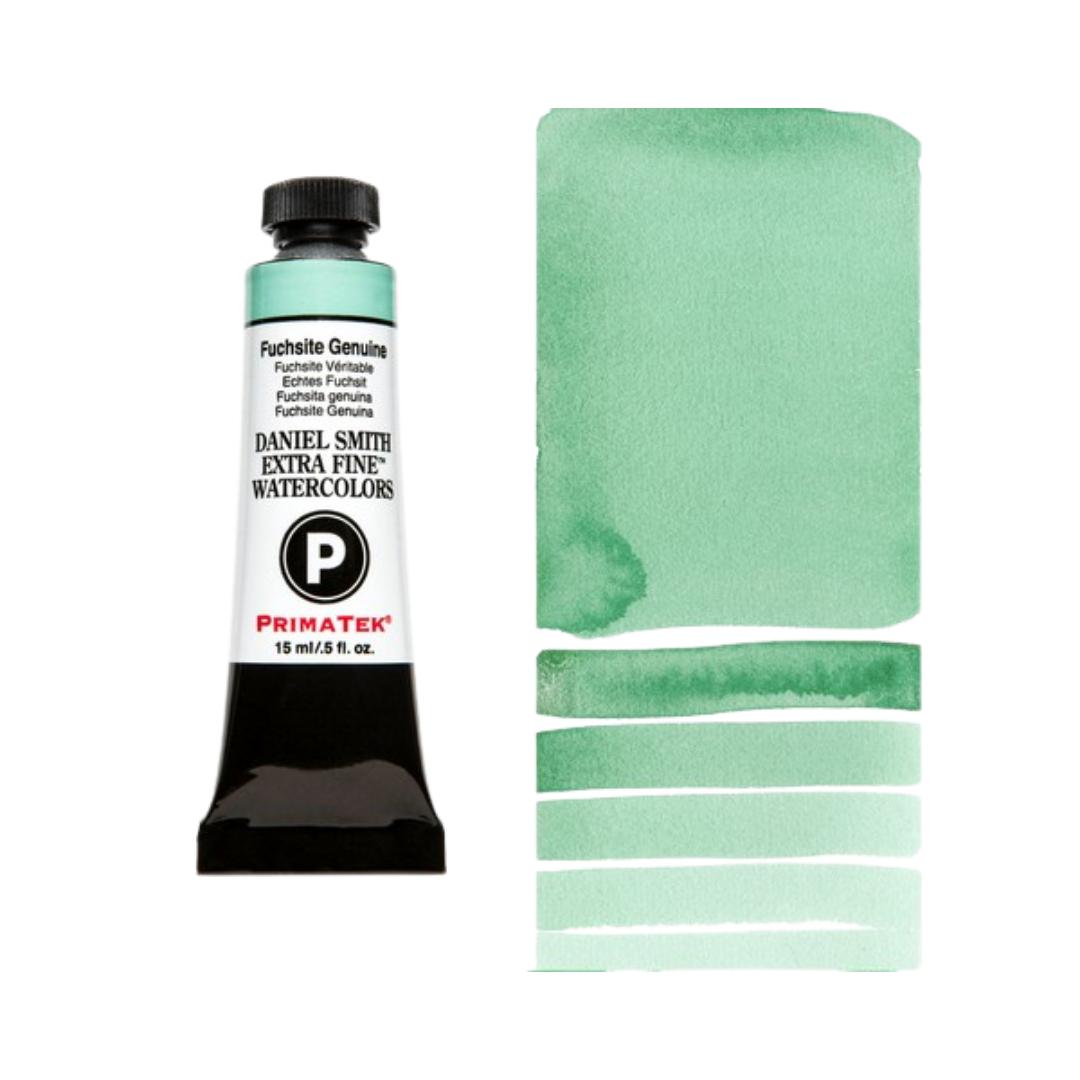 Daniel Smith Extra Fine Watercolor — Primitek Fuchsite Genuine PT