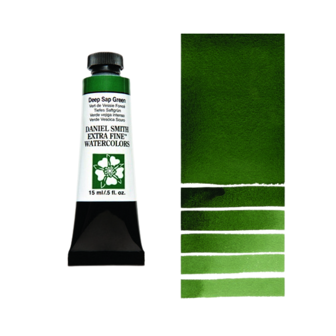 Daniel Smith Extra Fine Watercolor — Sap Green Deep
