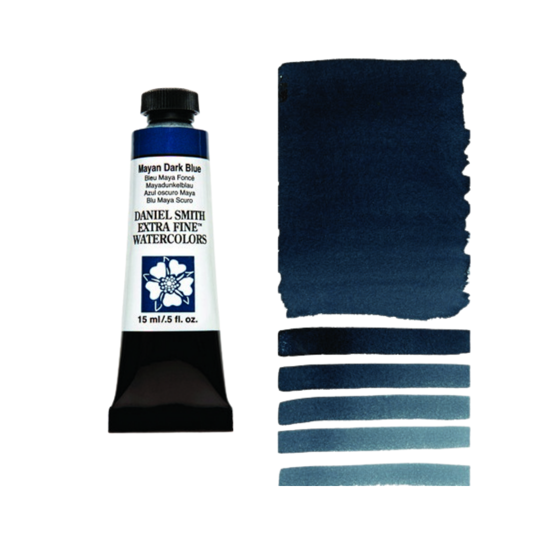 Daniel Smith Extra Fine Watercolor — Mayan Dark Blue