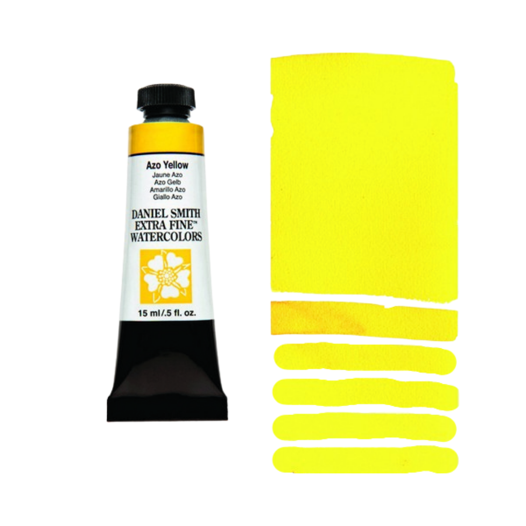 Daniel Smith Extra Fine Watercolor — Azo Yellow