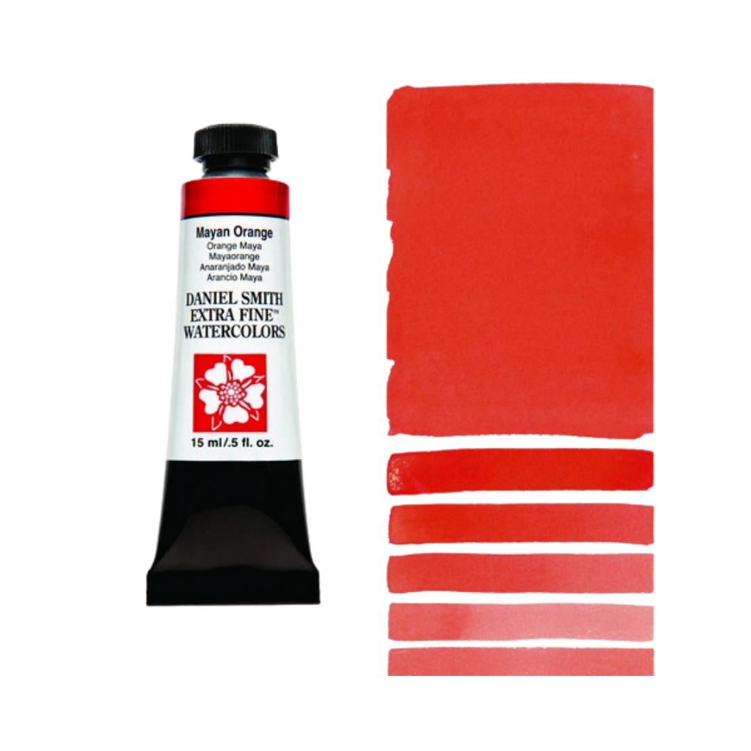 Daniel Smith Extra Fine Watercolor — Mayan Orange