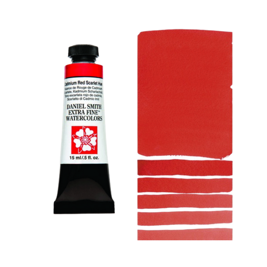 Daniel Smith Extra Fine Watercolor — Cadmium Red Scarlet Hue