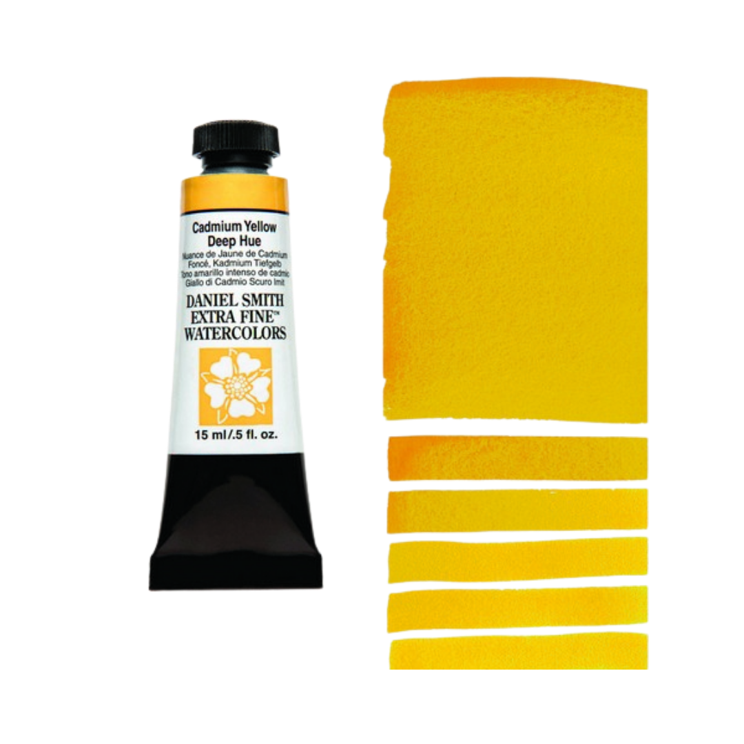 Daniel Smith Extra Fine Watercolor — Cadmium Yellow Deep Hue