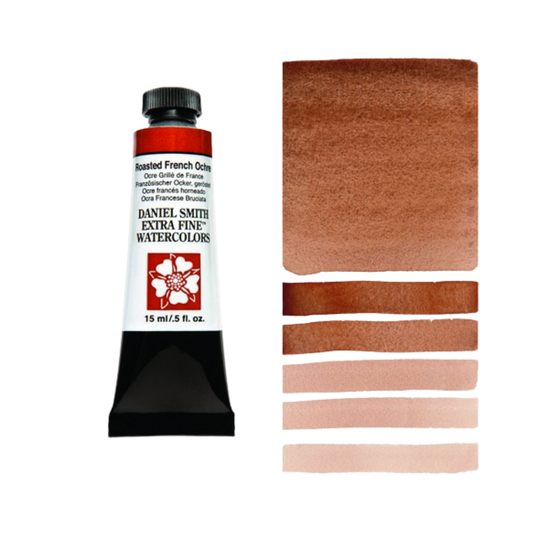 Daniel Smith Extra Fine Watercolor — Roasted French Ochre