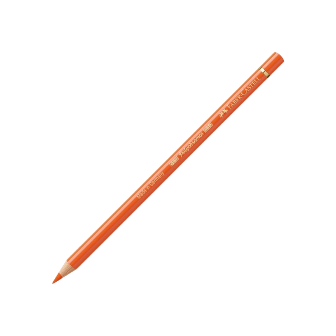 Faber-Castell Polychromos Colored Pencil — Orange Glaze