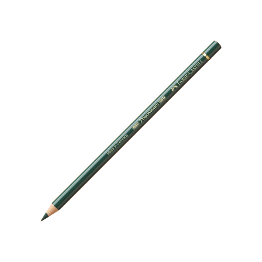 Faber-Castell Polychromos Colored Pencil — Hunt Green/Juniper Green