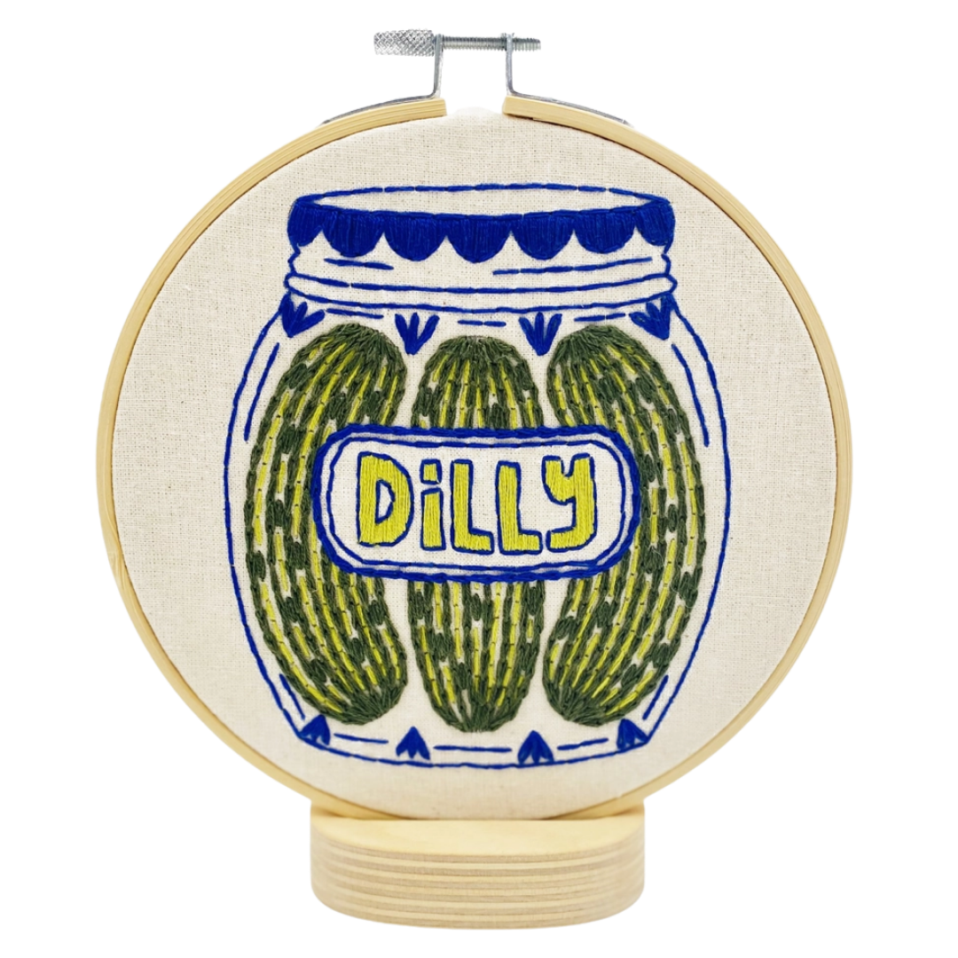 Pickles Embroidery Kit