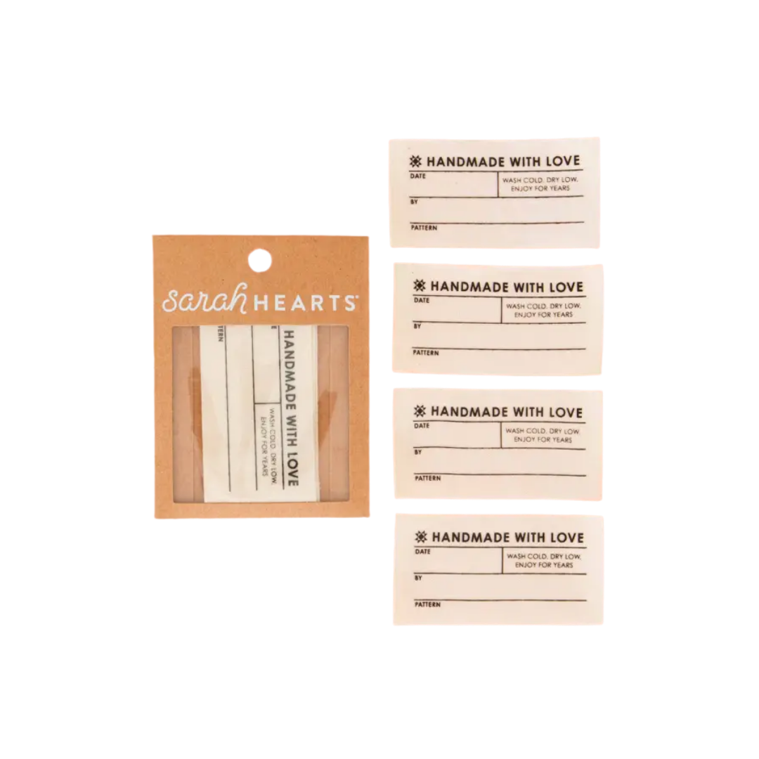 Organic Cotton Write-In Sewing Labels