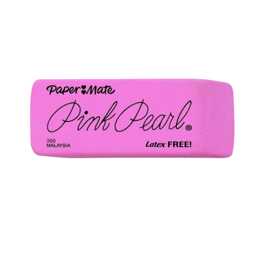 Pink Pearl Eraser — Small