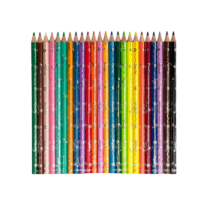 Mushroom Watercolor Pencils — Set of 24