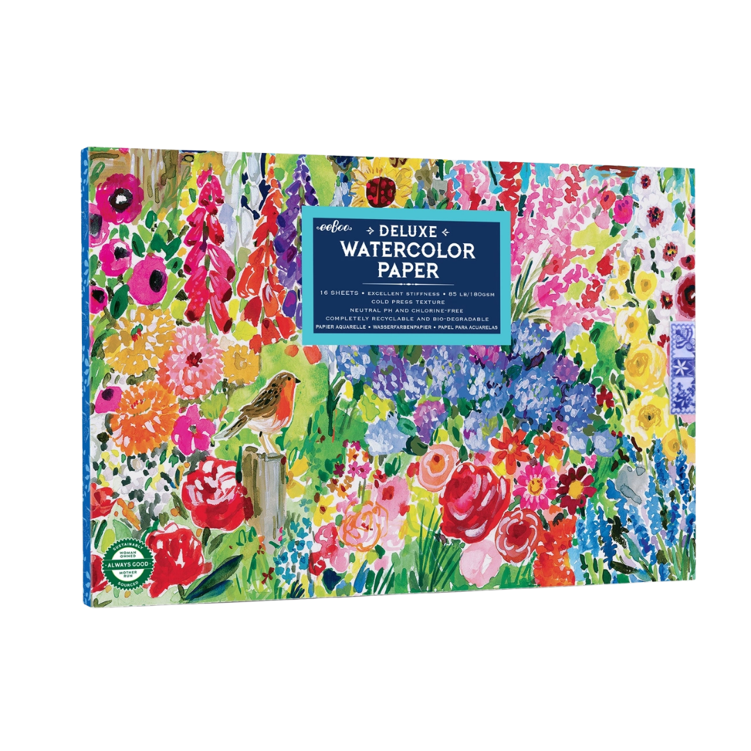 Seaside Garden Watercolor Paper Pad