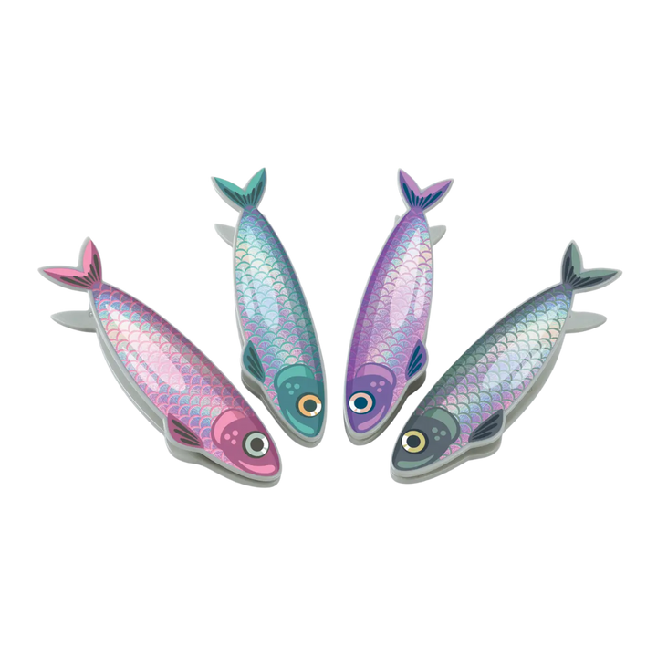 Fish 'n Clips - Sardine Bag Clips - Set of 4
