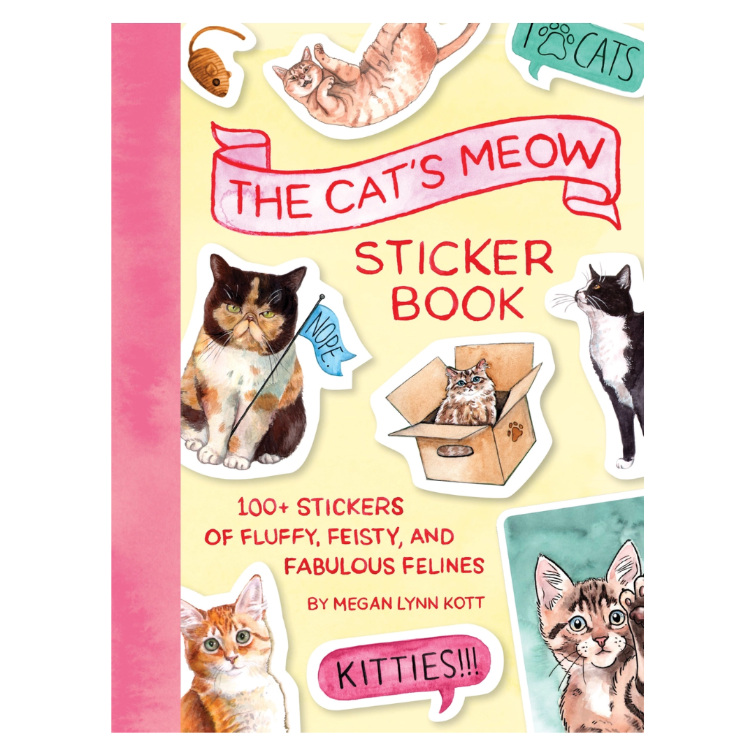 Cat's Meow Sticker Book