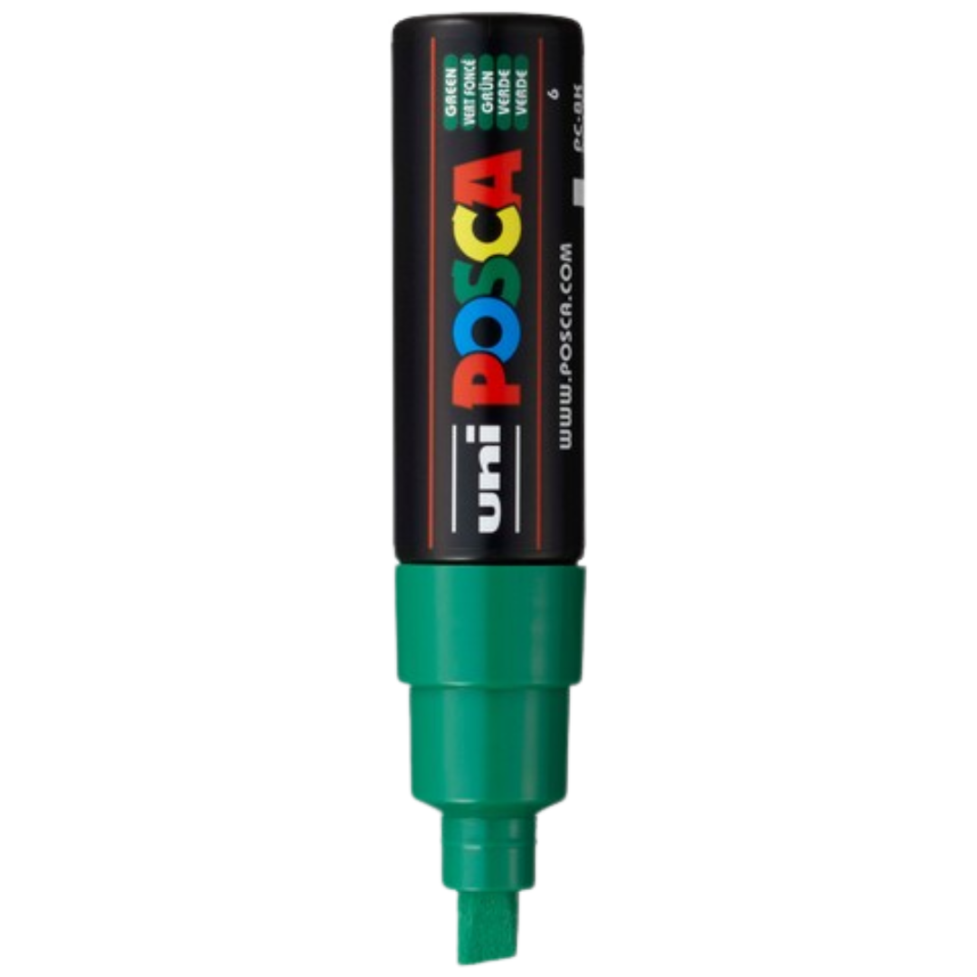 Posca PC-8K Paint Marker Broad Chisel Tip - Green