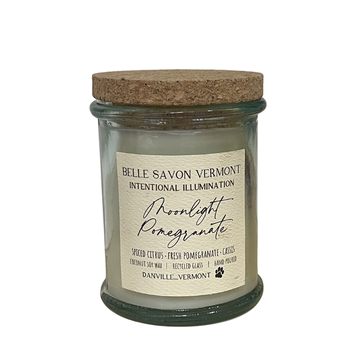 Moonlight Pomegranate Soy Candle