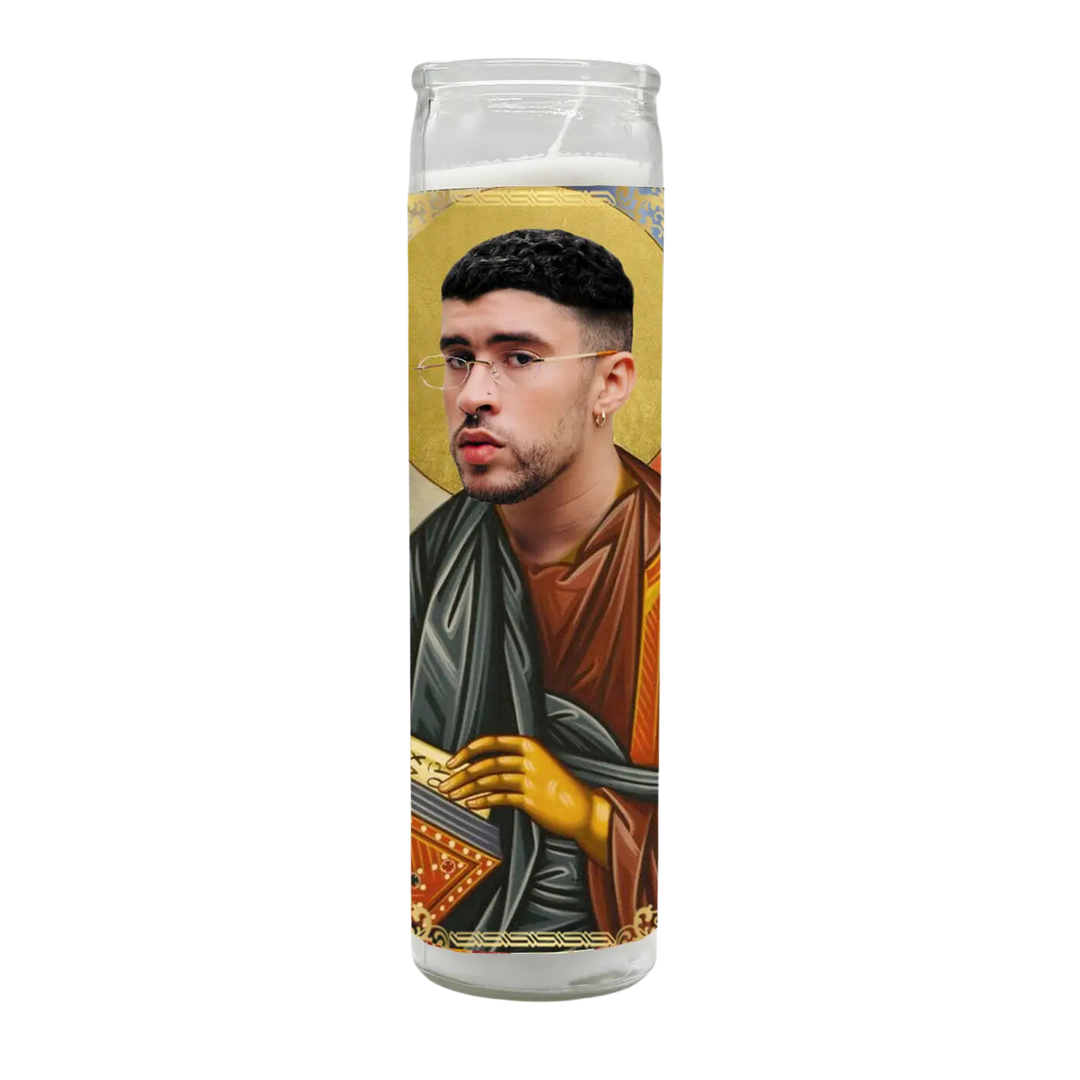 Saint Bad Bunny Candle