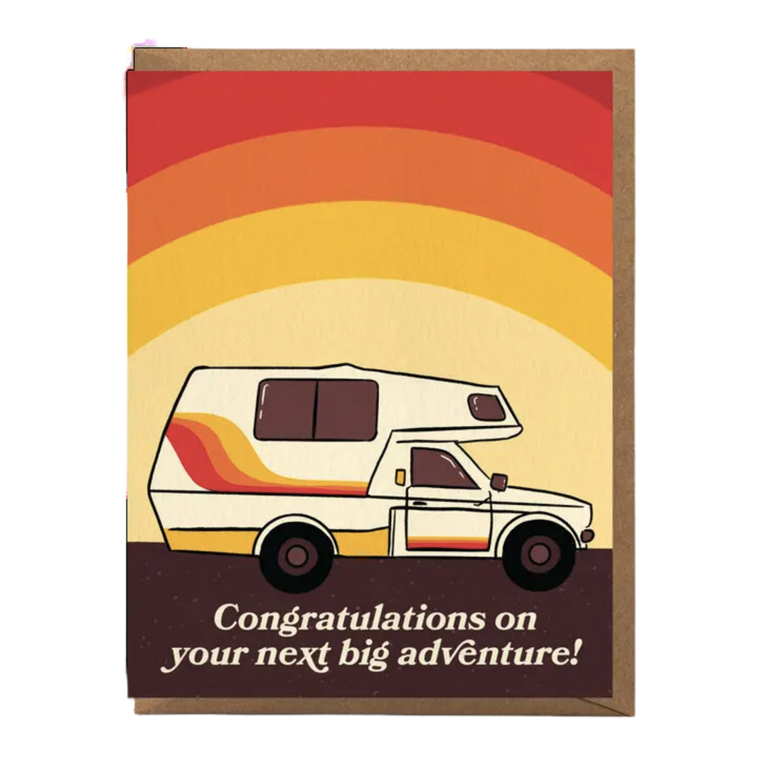 Next Big Adventure Congratulations Card