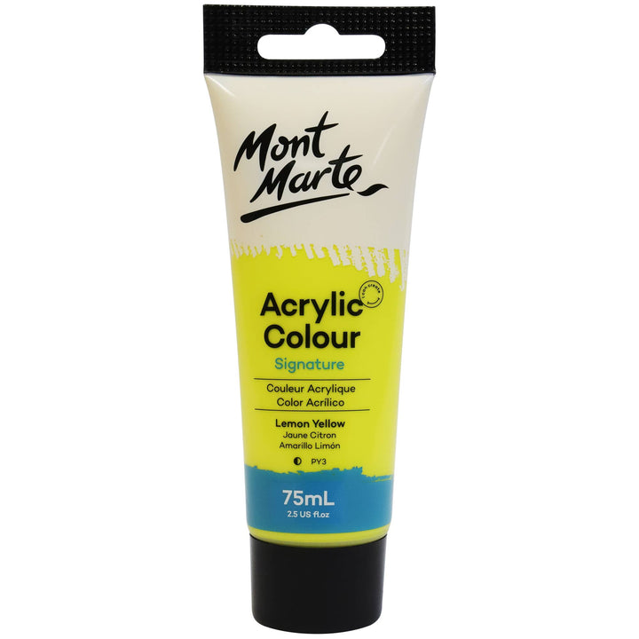 Acrylic Color Paint Signature 75ml (2.54oz): Yellow Ochre