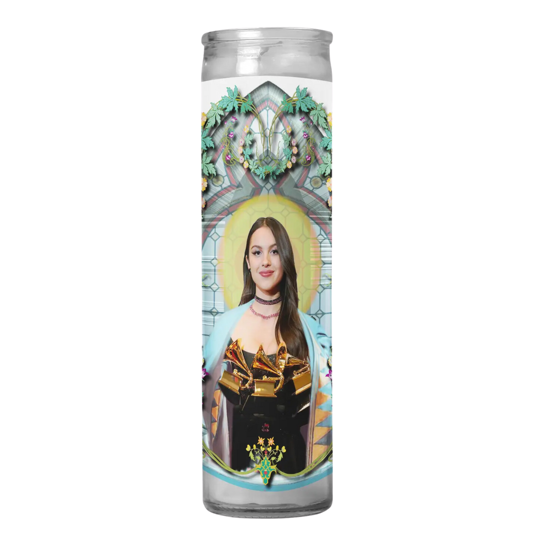Olivia Rodrigo Celebrity Prayer Candle