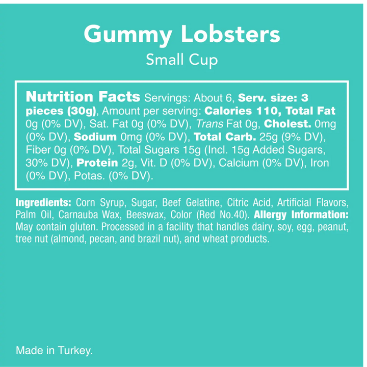Gummy Lobsters