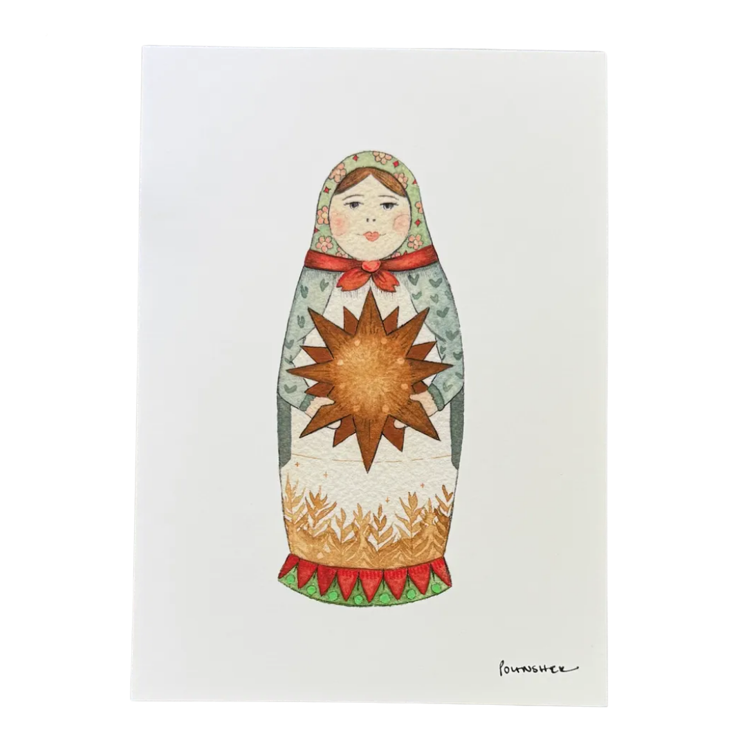 Forest Matron 5" × 7" Art Print