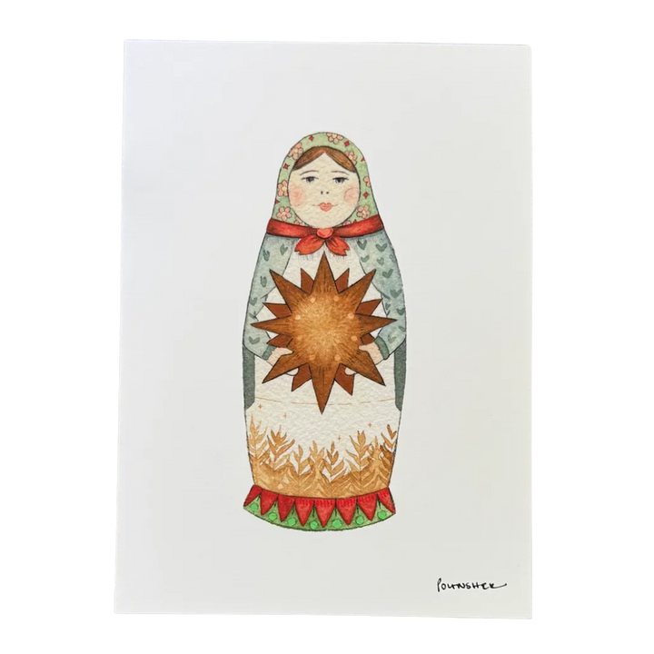 Forest Matron 5" × 7" Art Print