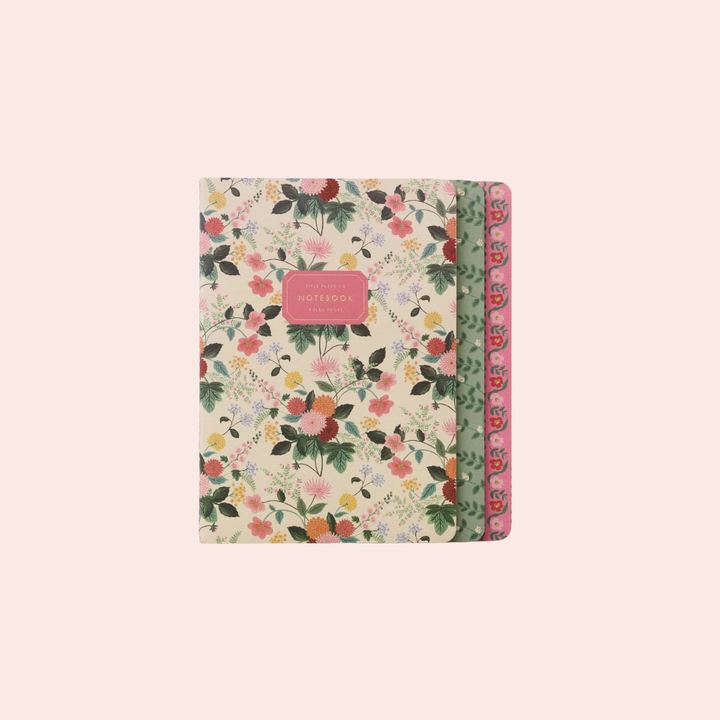 Assorted Set of 3 Dahlia Notebooks