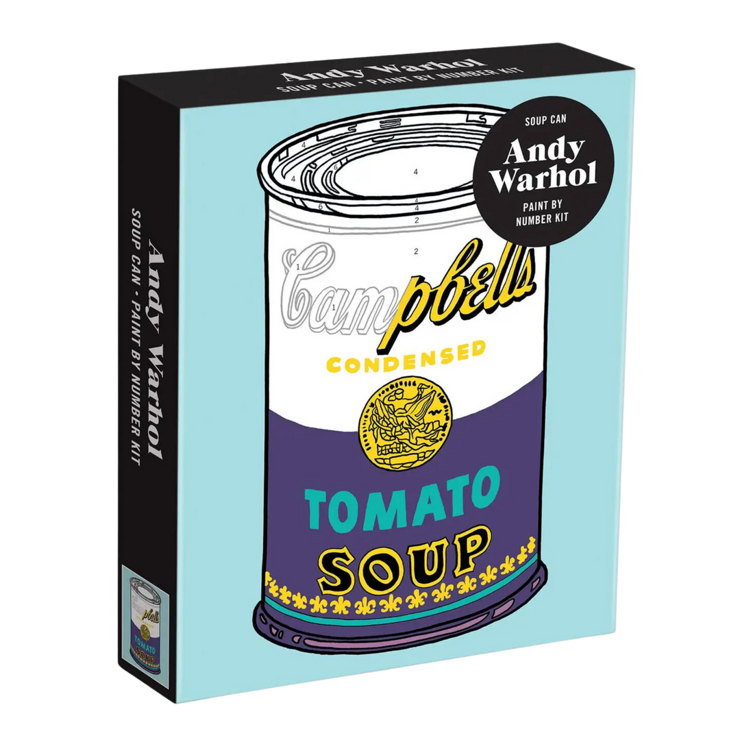 Andy Warhol Soup Can Paint By Number Kit