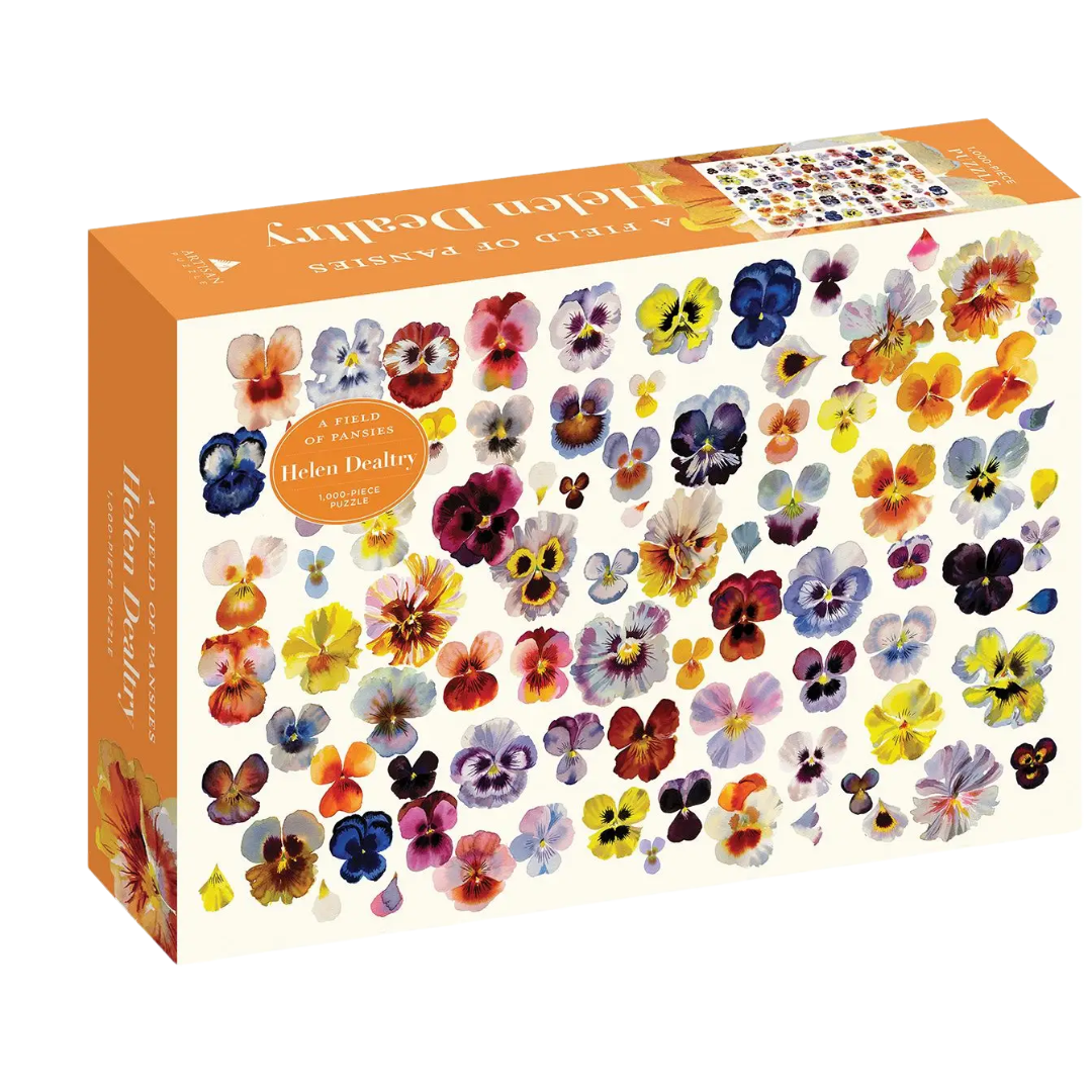 A Field of Pansies 1,000-Piece Puzzle