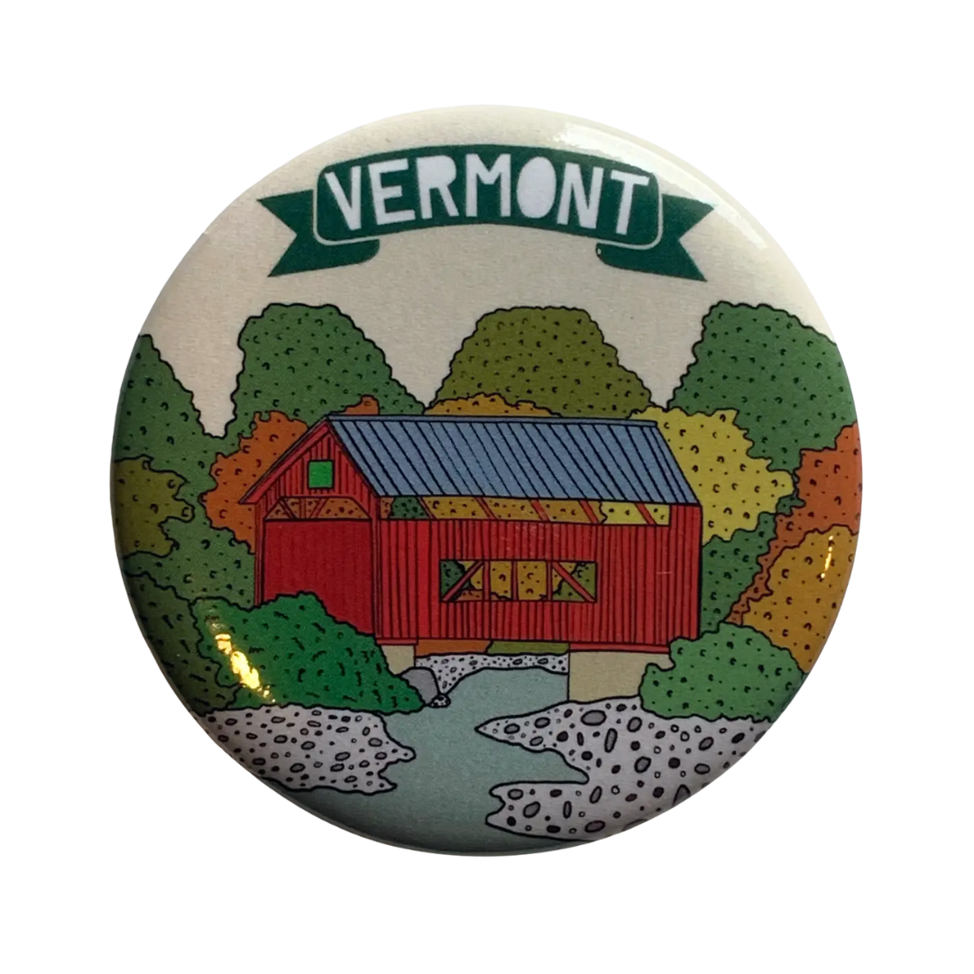 Vermont Covered Wooden Bridge Magnet