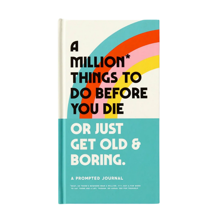 A Million Things To Do Before You Die Prompted Journal